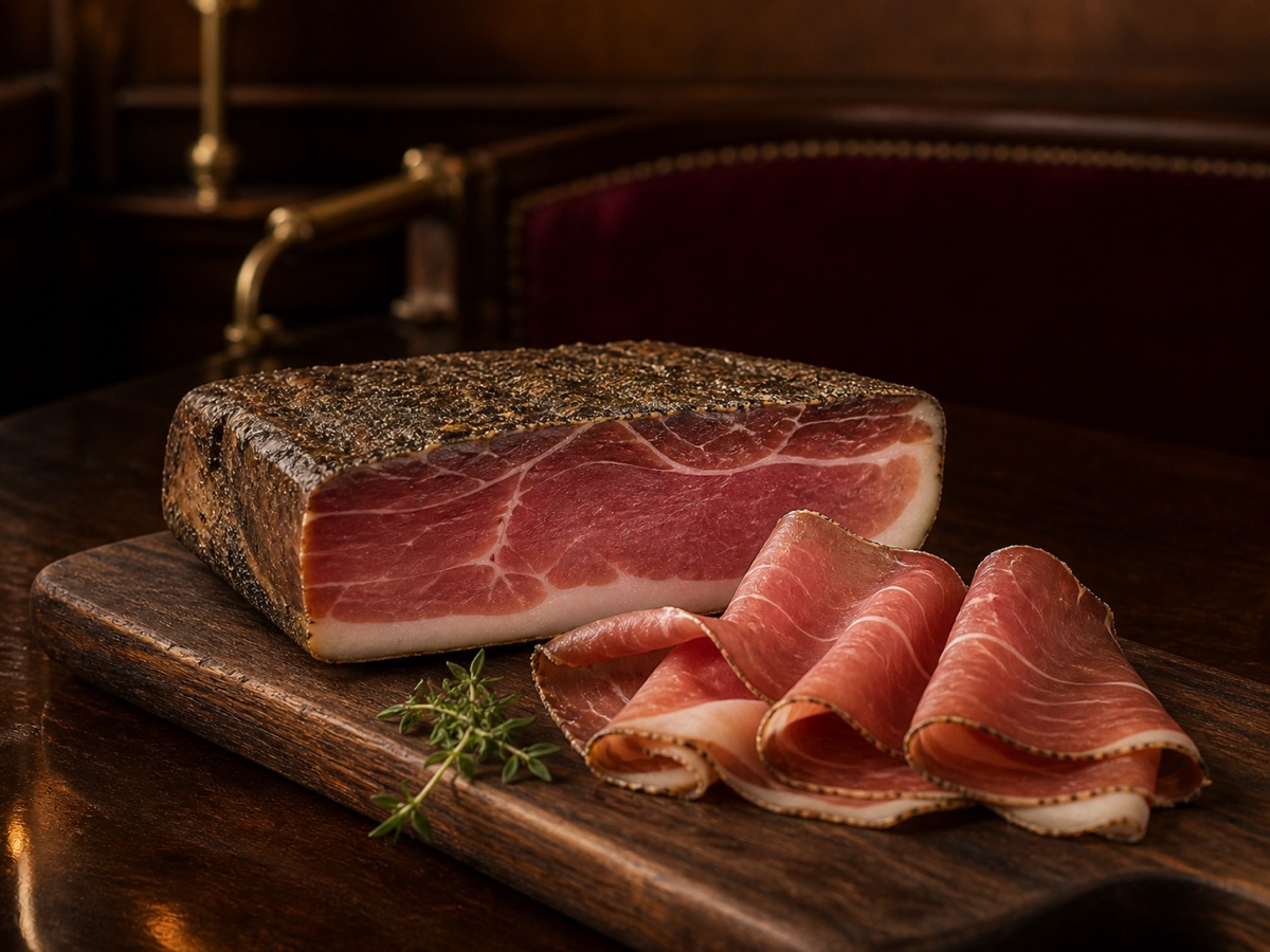 Serviervorschlag: Tiroler Speck